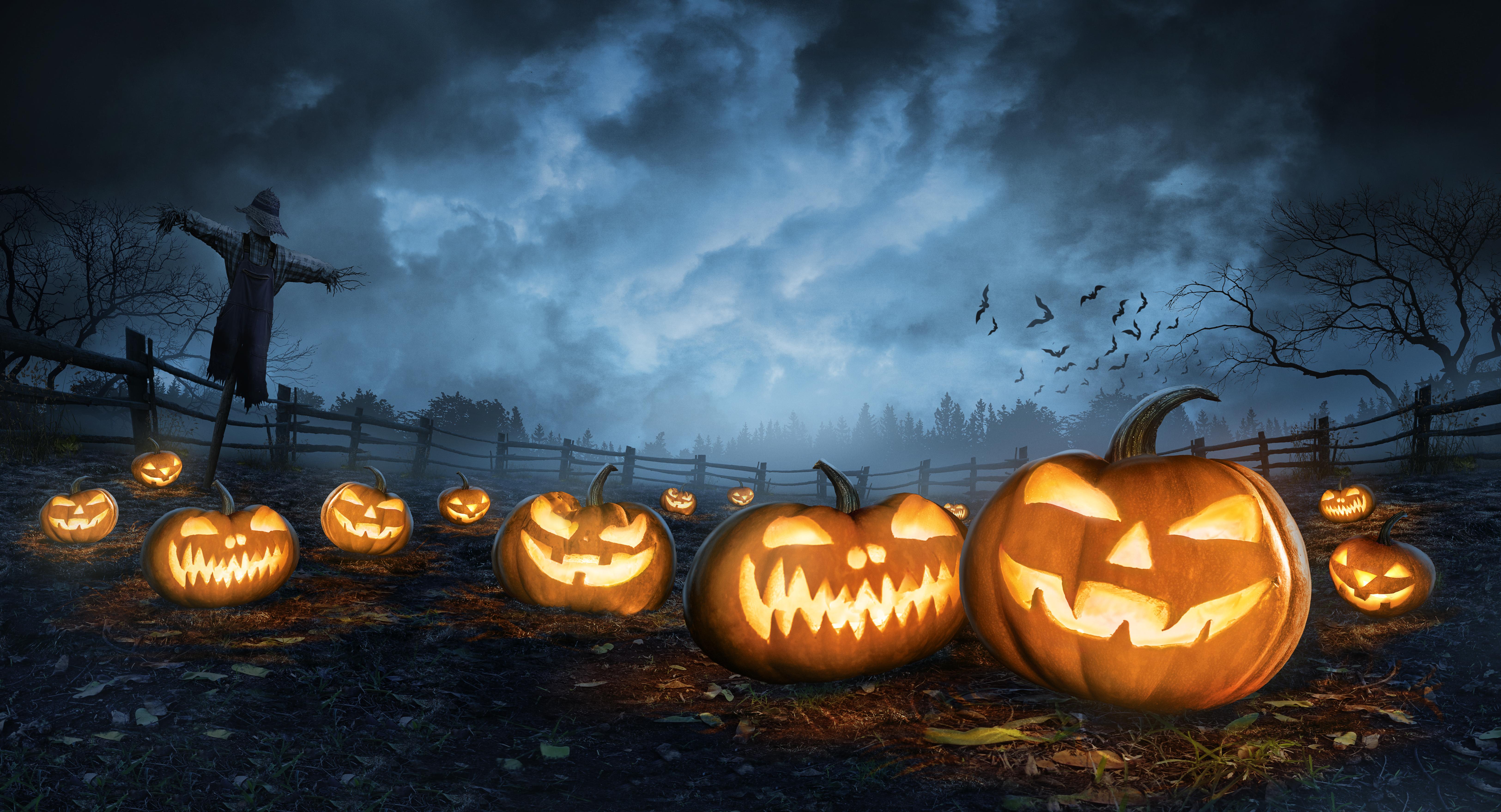 halloween-wallpaper-with-evil-pumpkins