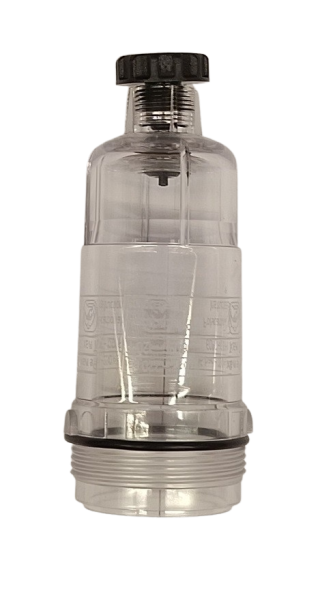 FRL unit glass cup 1/4 - Transmatic