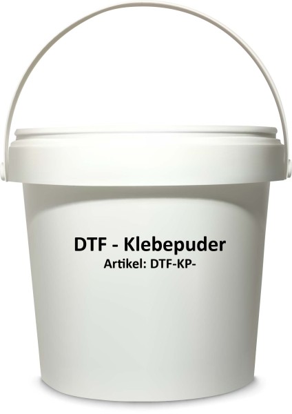 DTF-Klebepuder - schwarz 1 kg