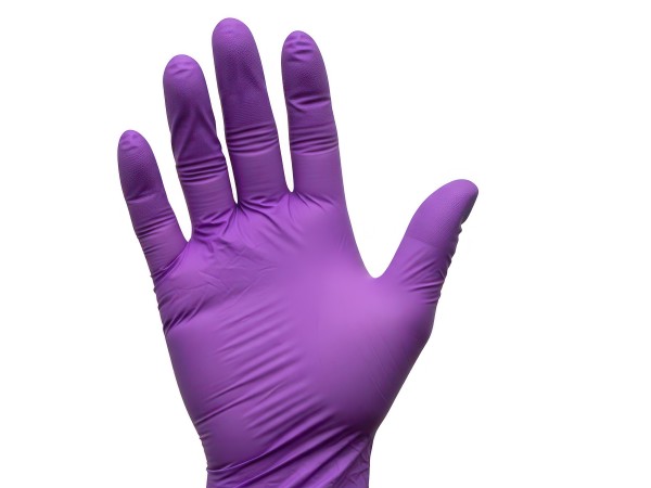 Nitrilhandschuhe violett puderfrei Box à 50 Stück